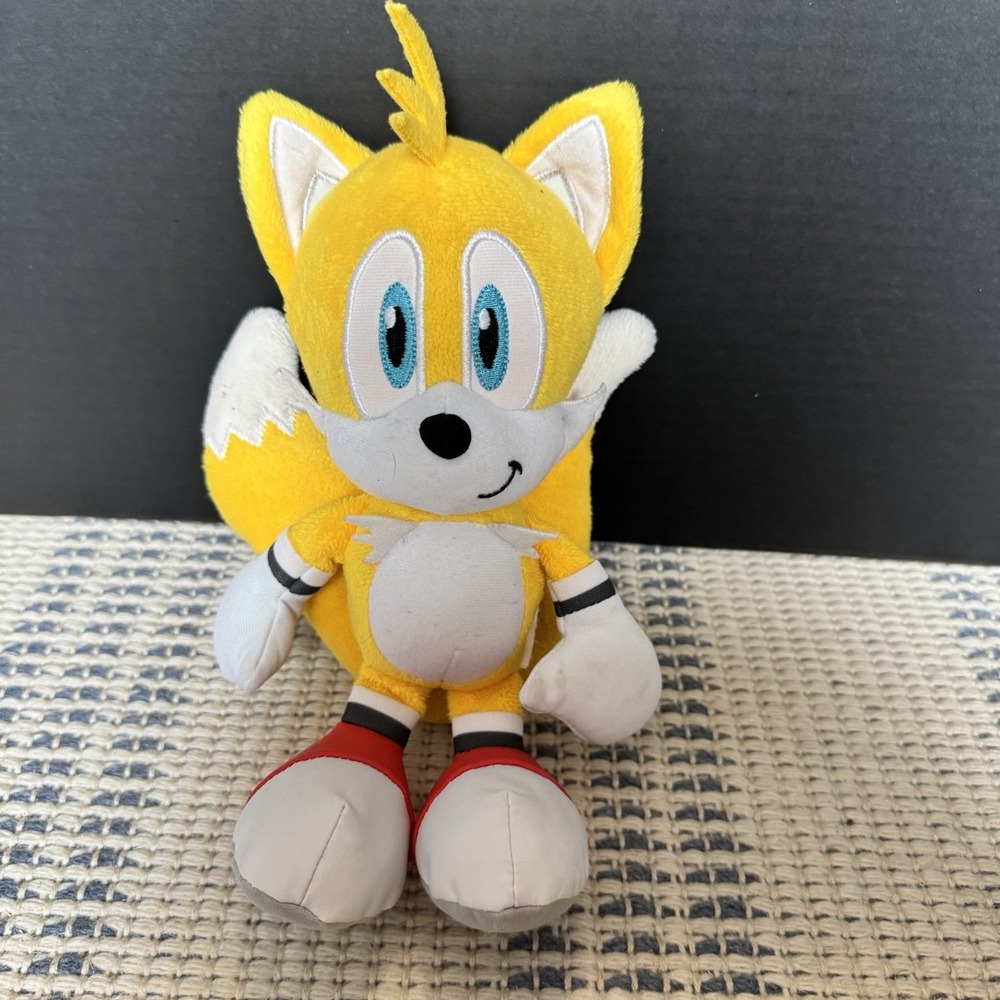 SEGA Sonic the Hedgehog Tails Plush 9" Jakks Pacific * No Tags